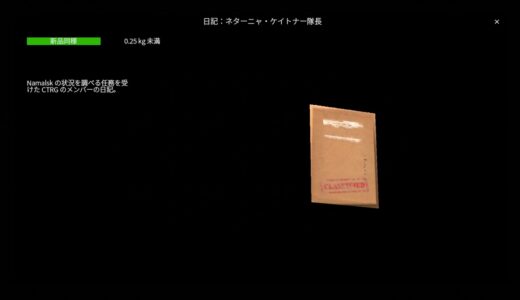 【DayZ Namalskドキュメント翻訳（8）】日記：ネターニャ・ケイトナー隊長