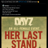 DayZ公式が女性限定PvPイベントを支援　サインアップで配布用キーとグッズを進呈