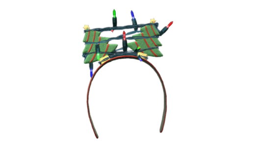 ライト付きお祝い用ヘッドバンド（木）