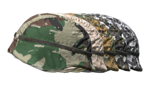 迷彩ヘルメット