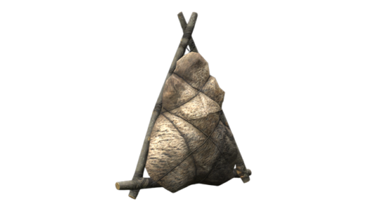 毛皮のバッグパック