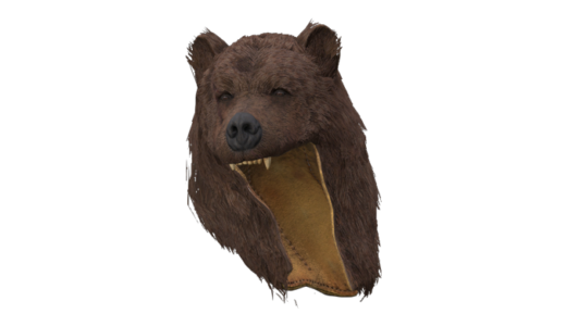 クマのヘッドドレス