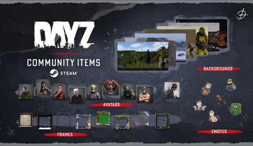 🎨 DayZのSteamポイントショップに新コミュニティアイテムが追加　アニメーション背景やアバターなど