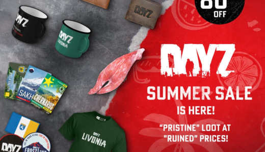 【グッズ】DayZサマーセール開催 ─ 在庫限りの公式グッズが全品最大80％オフ☀️