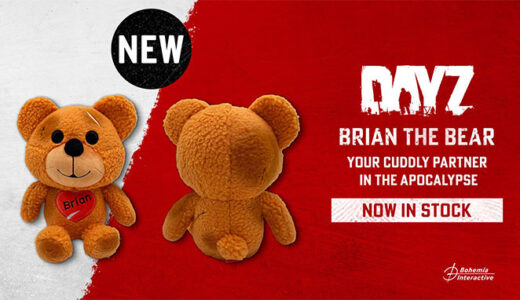 🧸 DayZ「Brian Bear」ぬいぐるみが再入荷！公式ストアで販売中